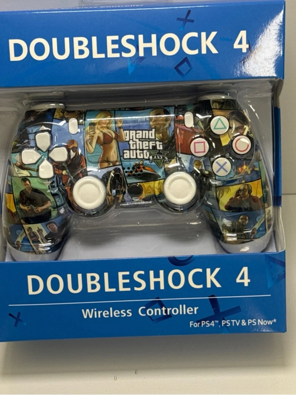 Grand Theft Auto Themed Wireless Controller - Multicolor